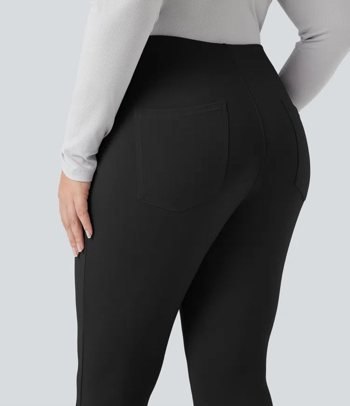 Halara Flex High Waisted Tapered Work Plus Size Pants with Pockets