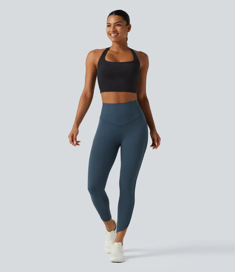 Halara UltraSculpt High Waisted Tummy Control Workout Leggings with Pockets