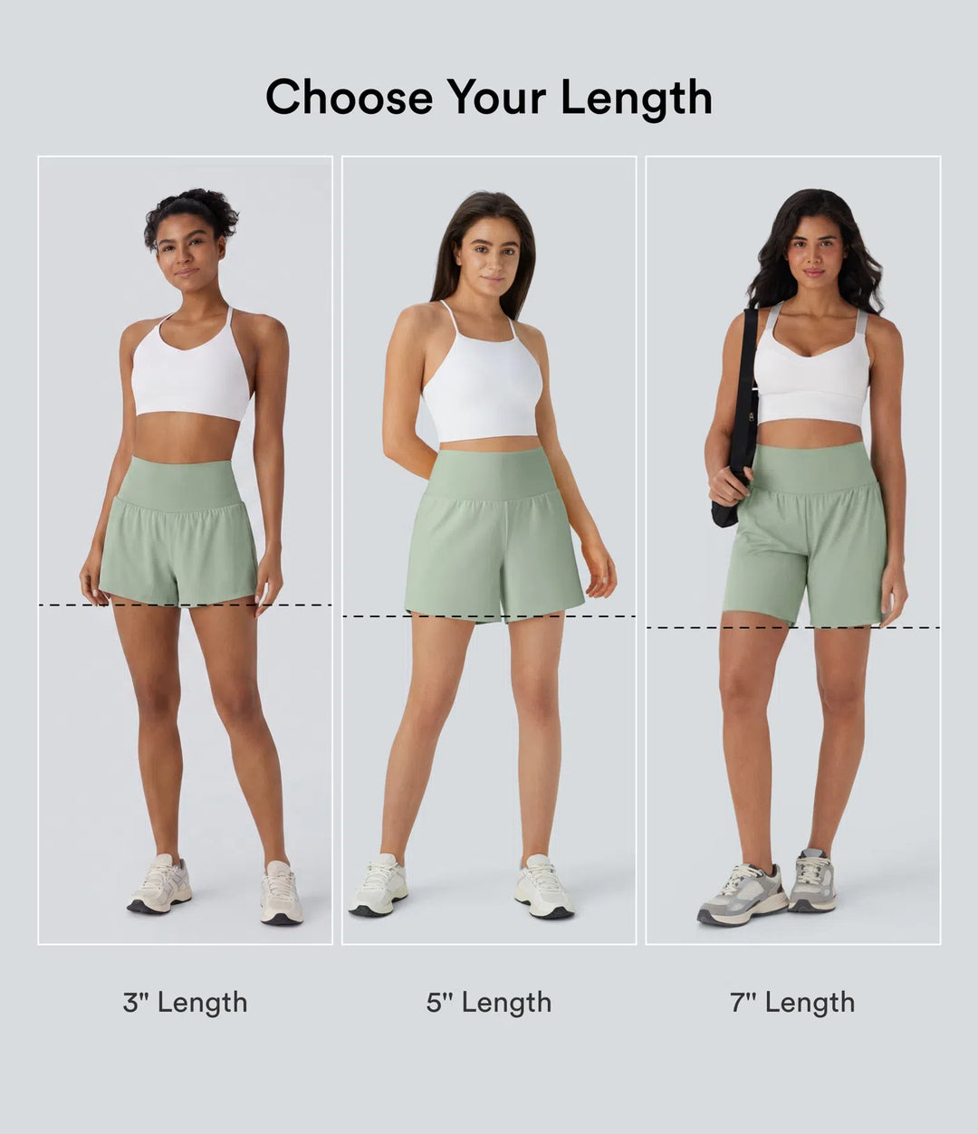 SoftlyZero Airy Super High Waisted 2-in-1  InstantCool Yoga Shorts 5&