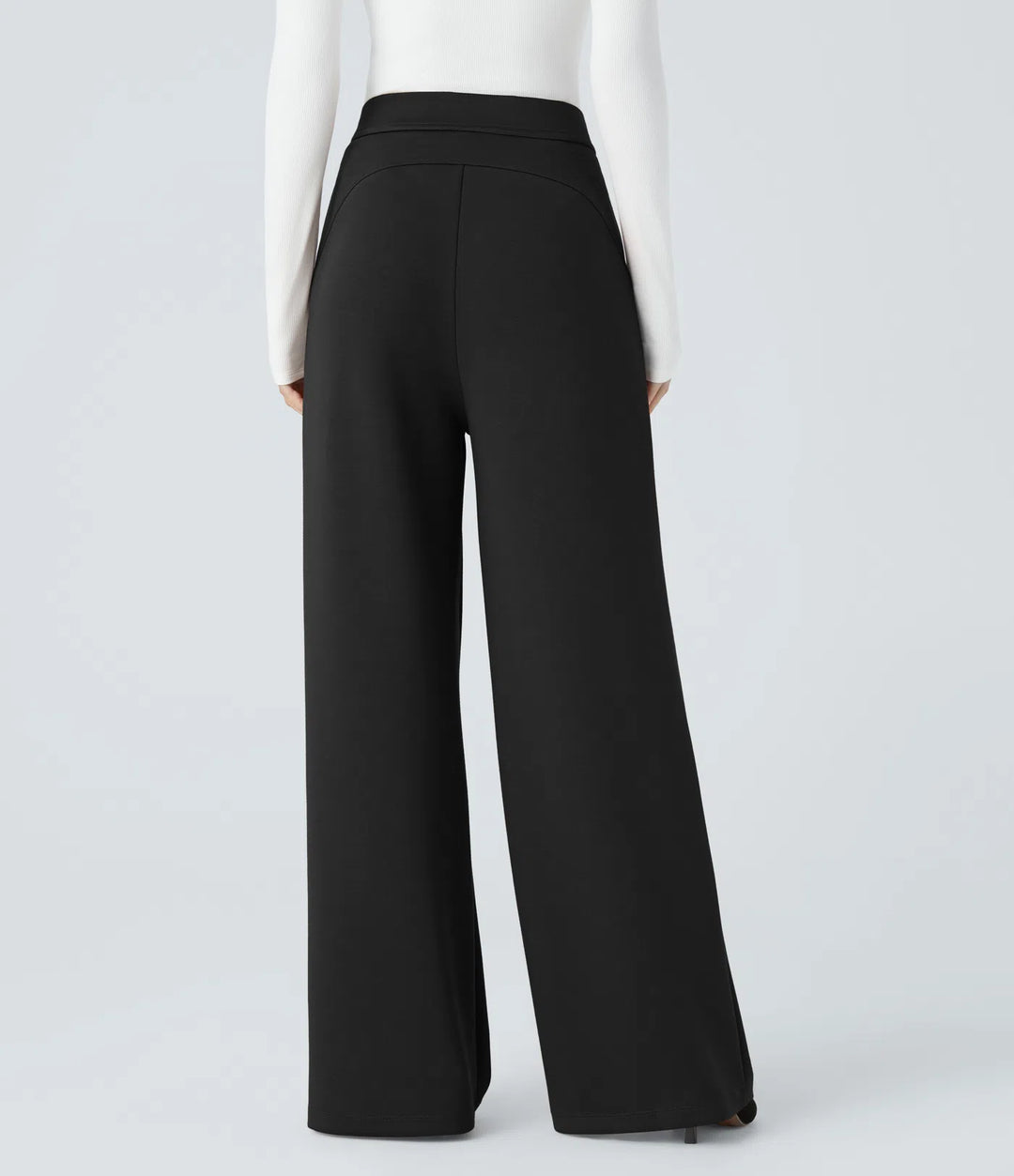 Halara Flex High Waisted Pocket Wide Leg Work Pants