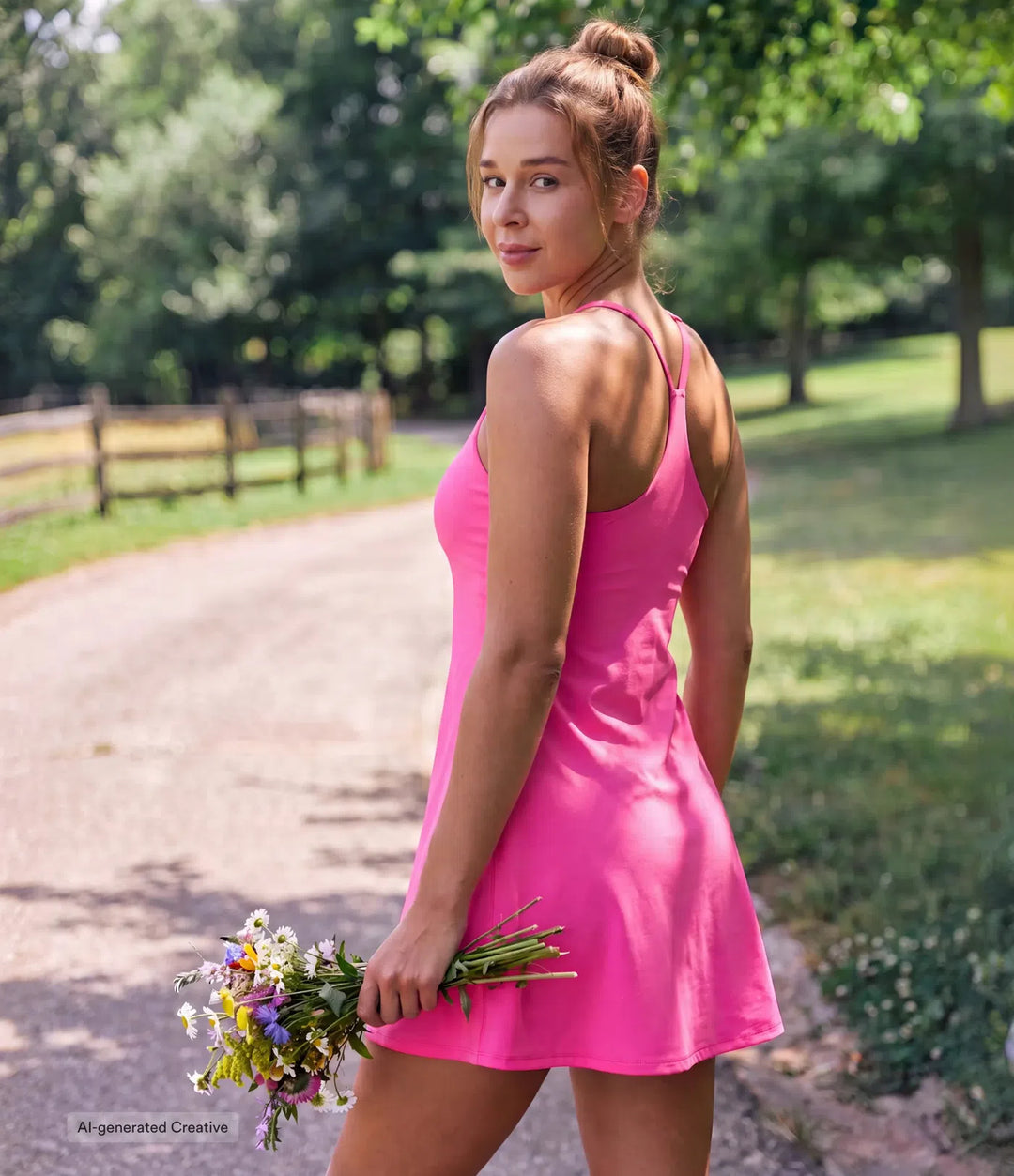 Softlyzero Plush Backless Active Dress-Easy Peezy Edition DD-F