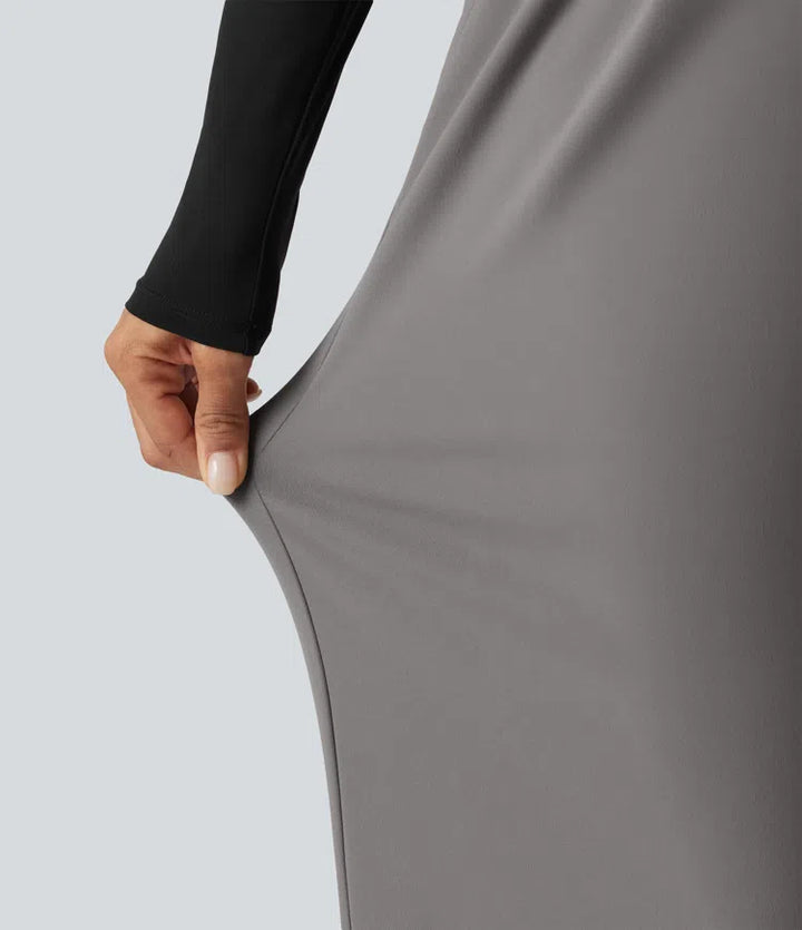 Halara Flex DayStretch Low Rise Straight Leg Work Pants with Pockets