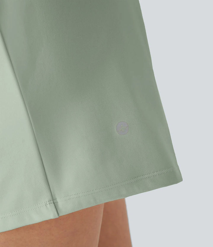 SoftlyZero Airy Super High Waisted 2-in-1  InstantCool Yoga Shorts 5&