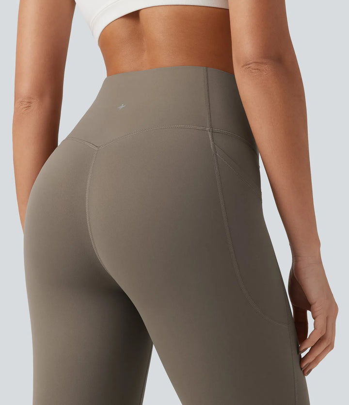 Halara UltraSculpt High Waisted Tummy Control Pocket Shaping Training Leggings