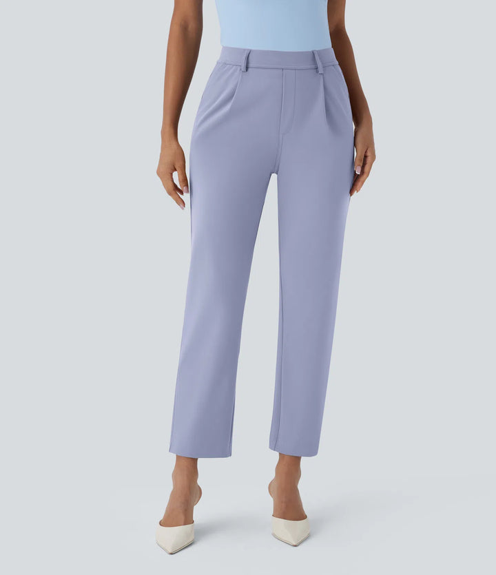 Halara Flex DayStretch High Waisted Pocket Ankle Length Tapered Work Pants