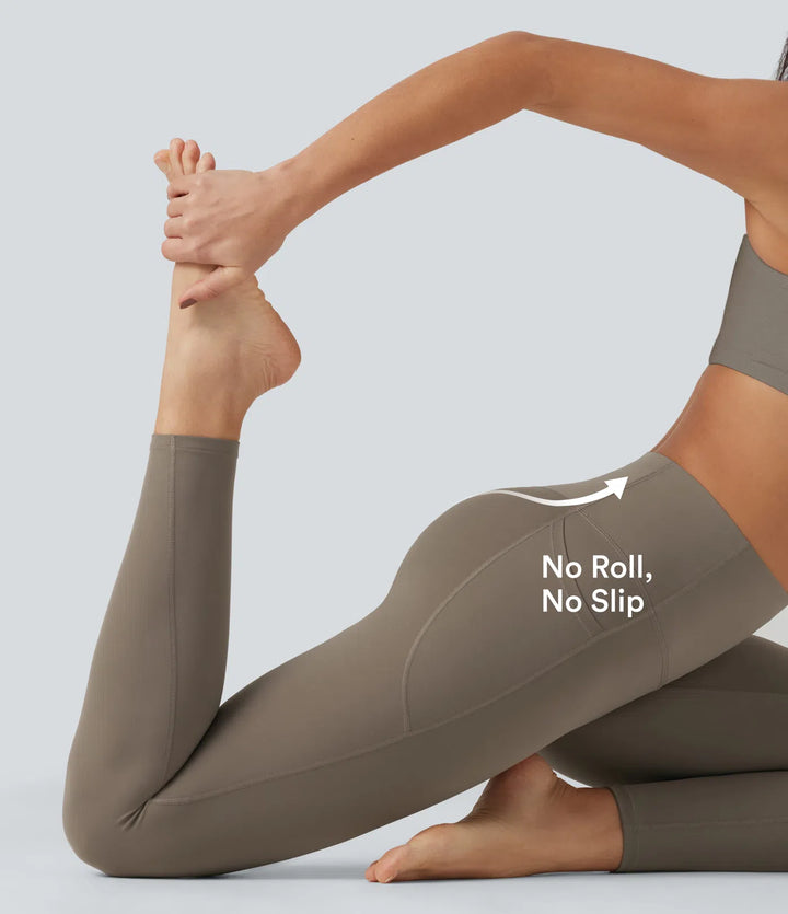 Halara UltraSculpt High Waisted Tummy Control Pocket Shaping Training Leggings