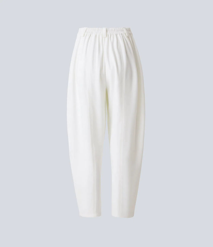 Mid Rise Pocket Barrel Leg Baggy Work Pants