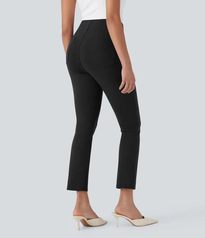 Halara Flex High Waisted Pocket Tapered Cropped Work Pants