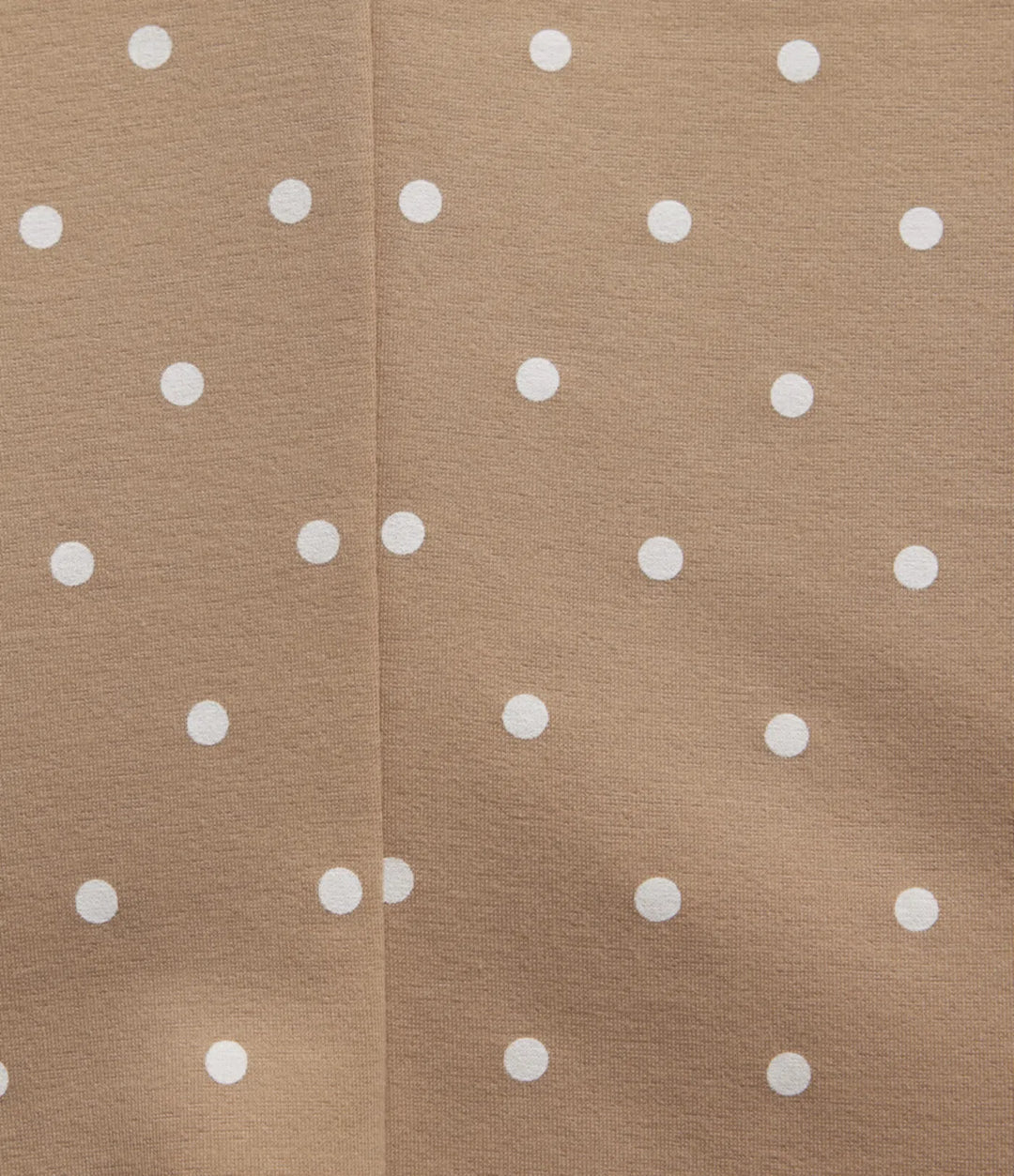 Round Neck Curved Hem Polka Dot Long Sleeve Work Blazer
