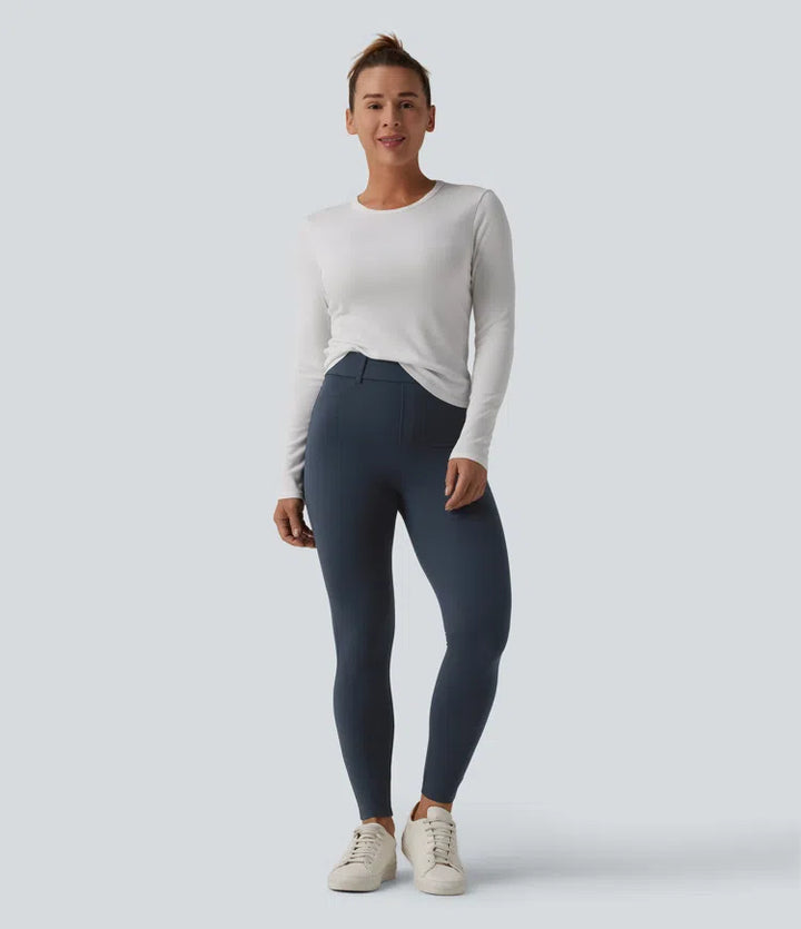 Halara UltraSculpt High Waisted Casual Leggings with Pockets