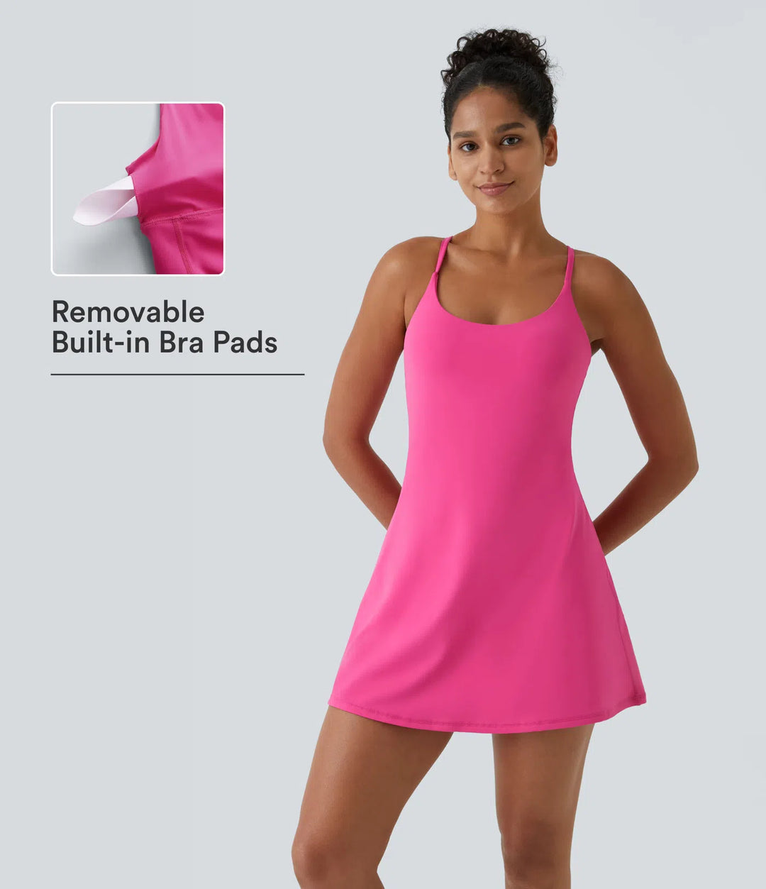 SoftlyZero Plush Backless Active Dress-Easy Peezy Edition