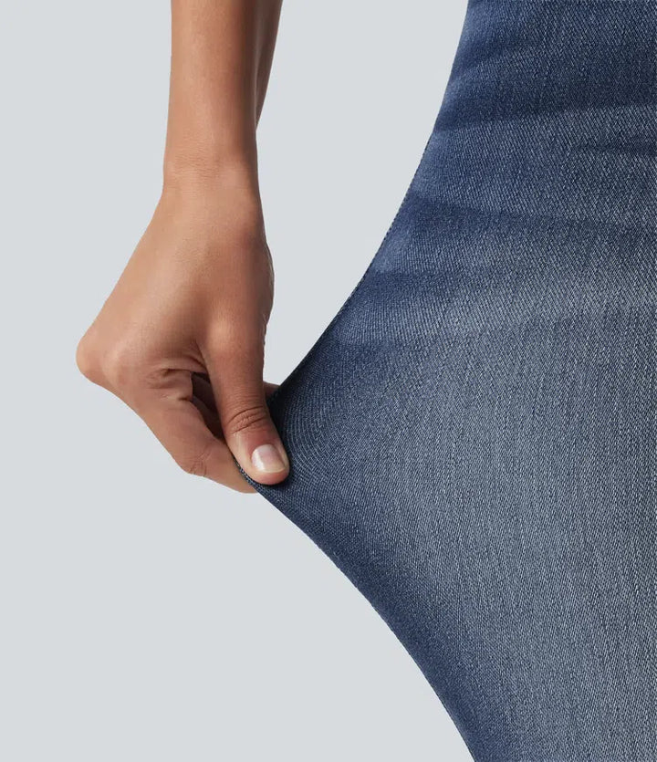 Halara Flex Mid Rise Skinny Casual Jeans with Pockets