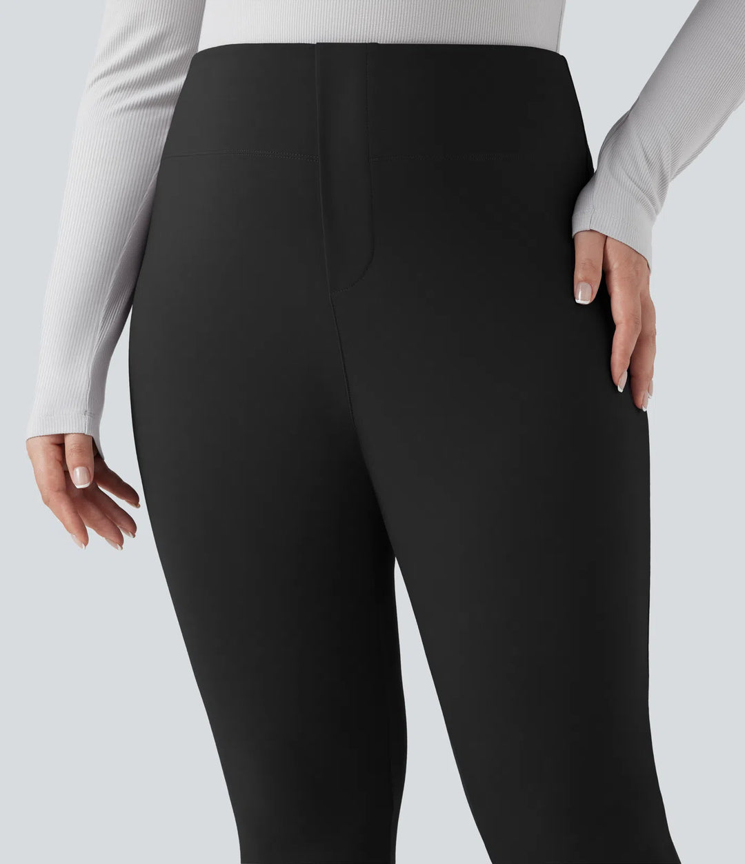 Halara Flex High Waisted Tapered Work Plus Size Pants with Pockets