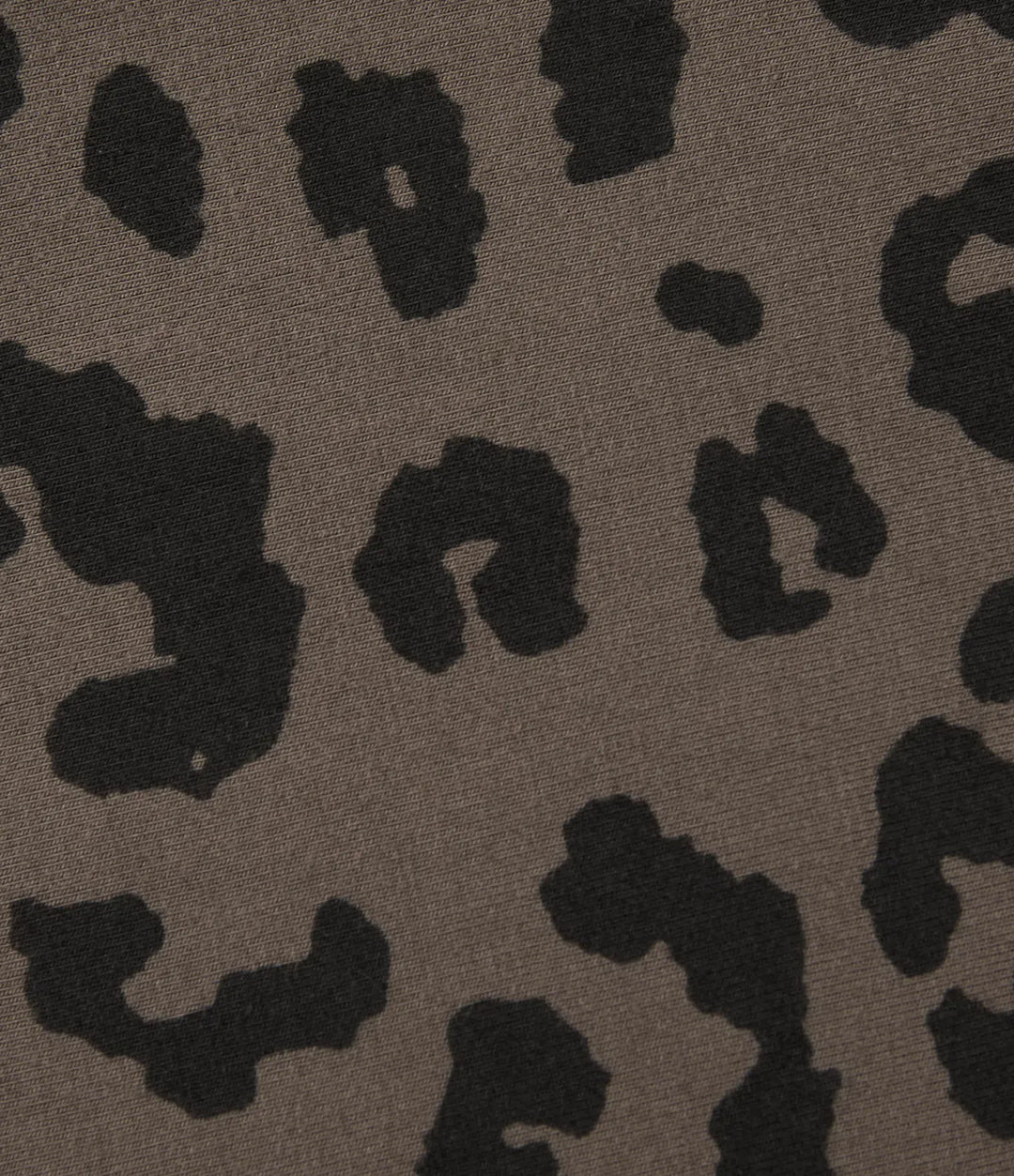 V Neck Short Sleeve Leopard Print Casual T-Shirt