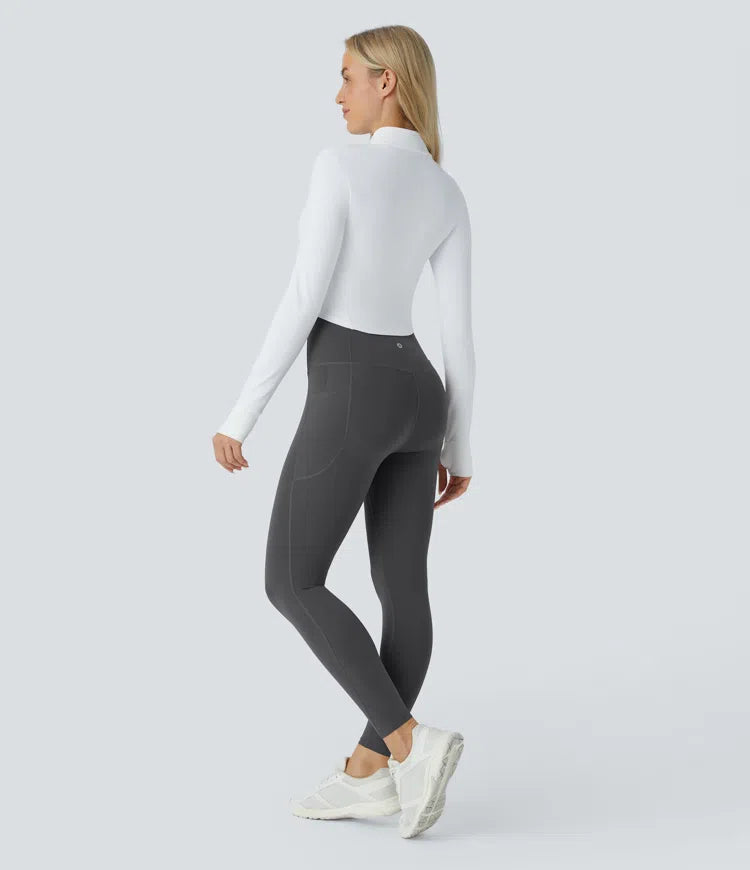 Halara UltraSculpt High Waisted Butt Lifting Tummy Control Pocket Shaping Workout Leggings