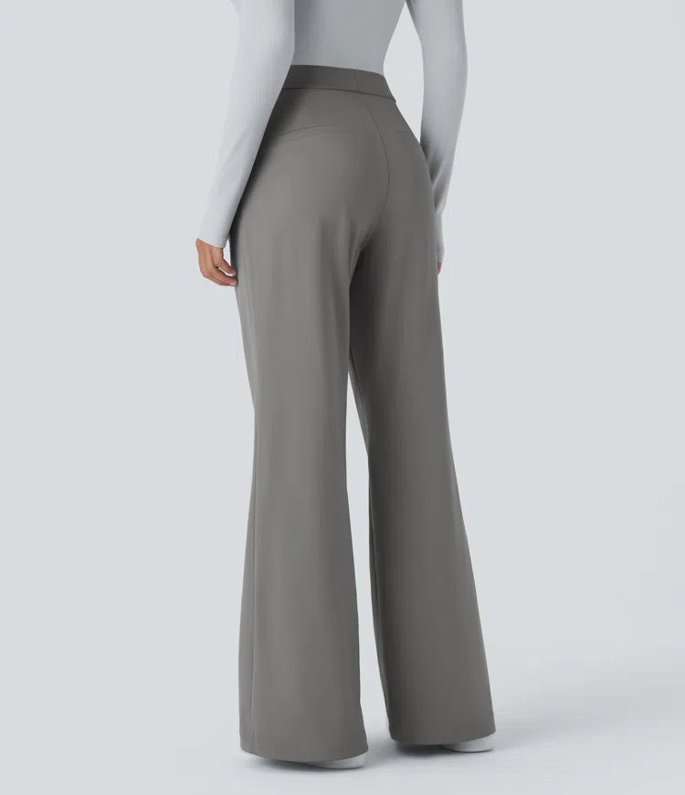 Halara Flex DayStretch High Waisted Pocket Work Flare Pants