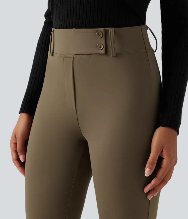 Halara Flex DayStretch High Waisted Flare Work Pants with Pockets