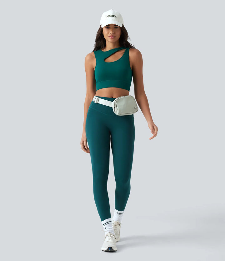 OneForm Seamless Flow Cut-Out Built-in Bra Yoga Tank Top