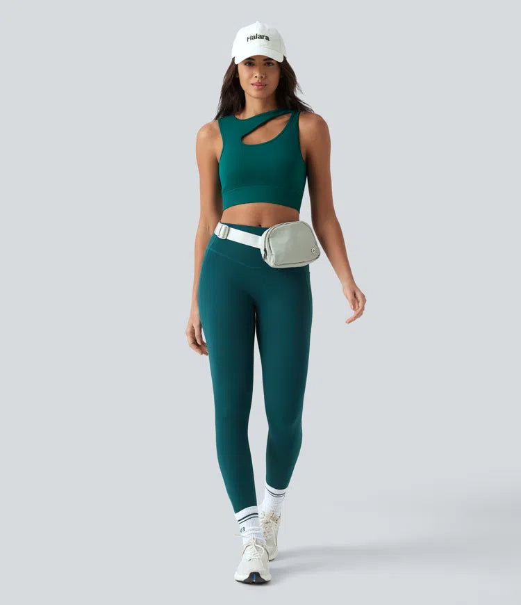 OneForm Seamless Flow Cut-Out Built-in Bra Yoga Tank Top