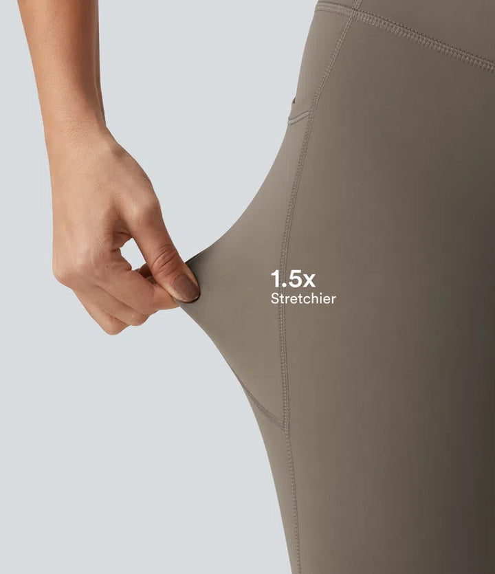 Halara UltraSculpt High Waisted Tummy Control Pocket Shaping Training Leggings
