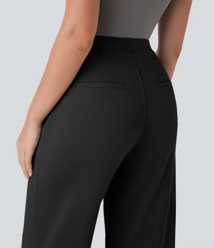 Halara Flex DayStretch High Waisted Side Pocket Straight Leg Capri Work Pants