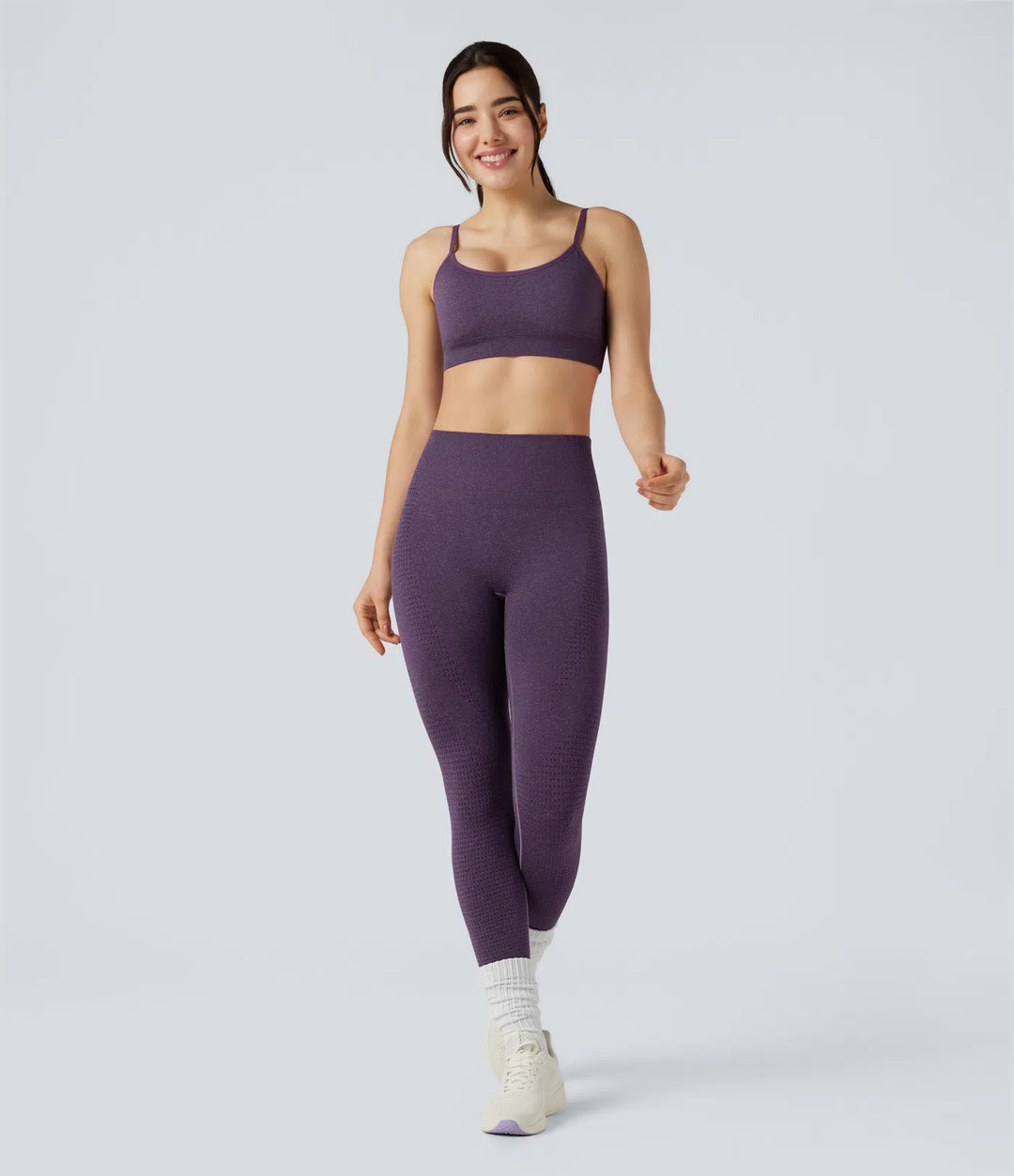 OneForm Seamless Flow Light Support U-Neck Yoga Sports Bra