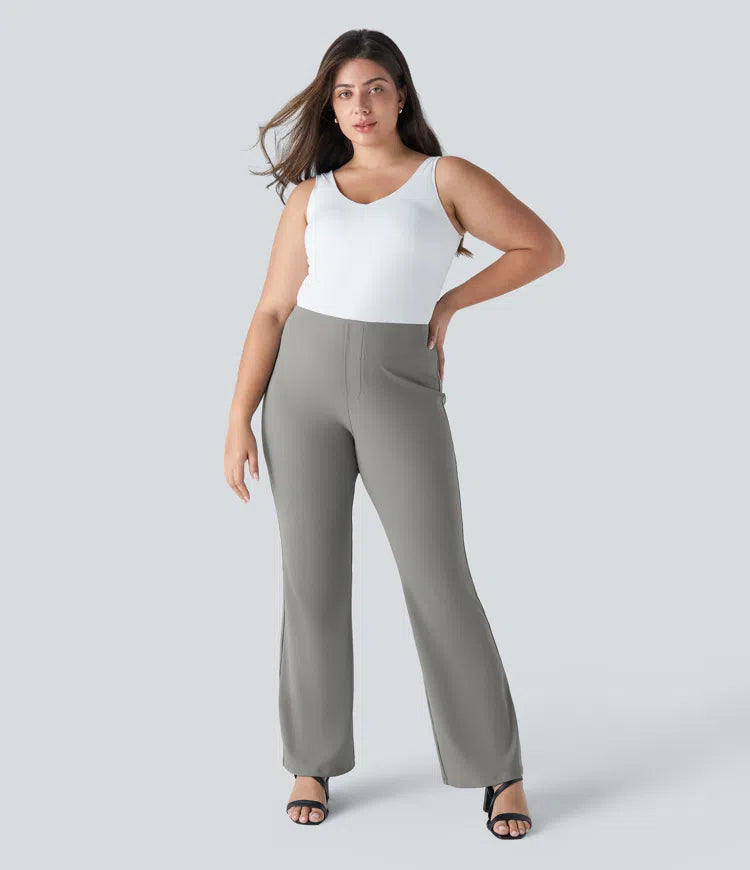 Halara Flex High Waisted Pocket Work Plus Size Pants