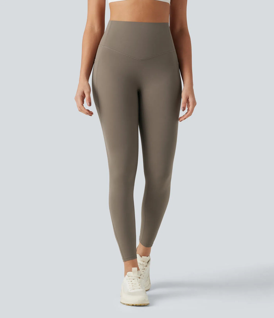 Halara UltraSculpt High Waisted Tummy Control Pocket Shaping Training Leggings