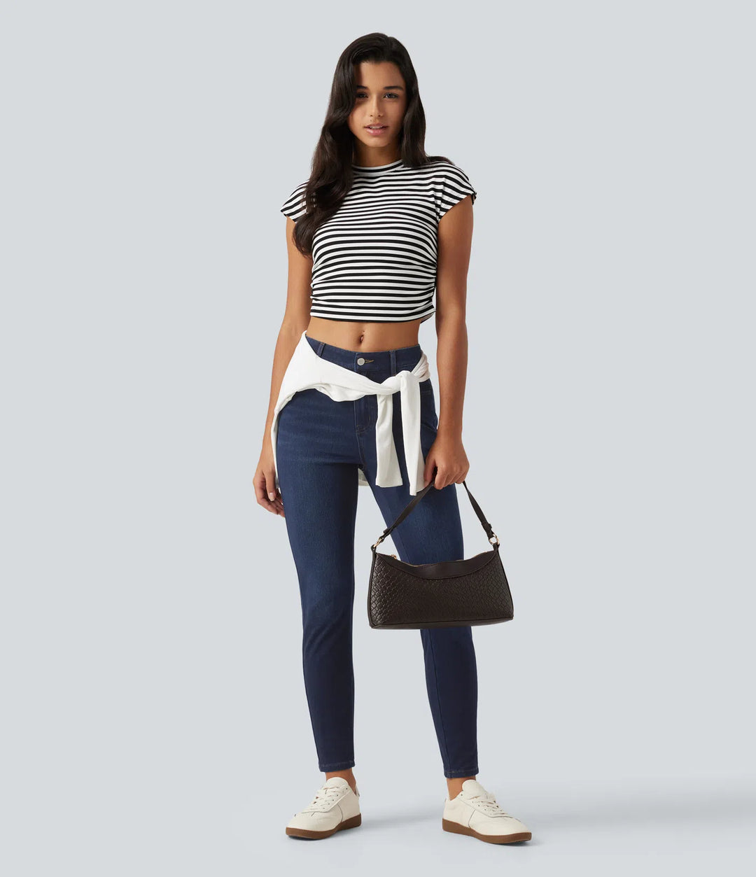 Halara Flex Mid Rise Skinny Casual Jeans with Pockets