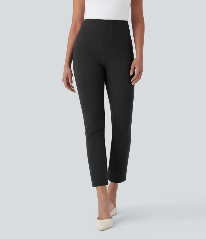 Halara Flex High Waisted Pocket Tapered Cropped Work Pants