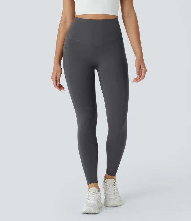 Halara UltraSculpt High Waisted Butt Lifting Tummy Control Pocket Shaping Workout Leggings