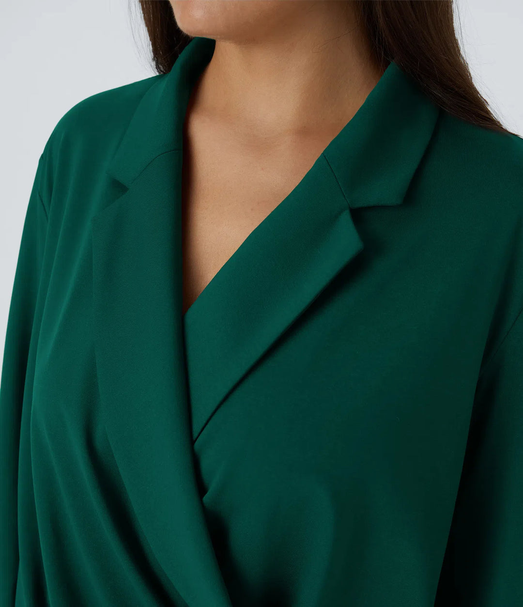 Crossover Long Sleeve Work Shirt