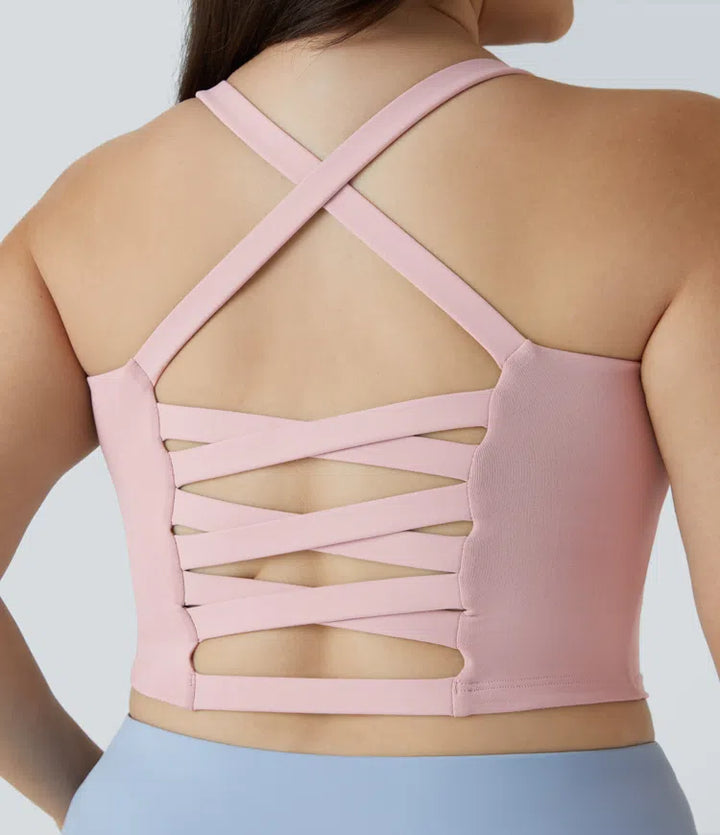 Cropped Yoga Plus Size Tank Top