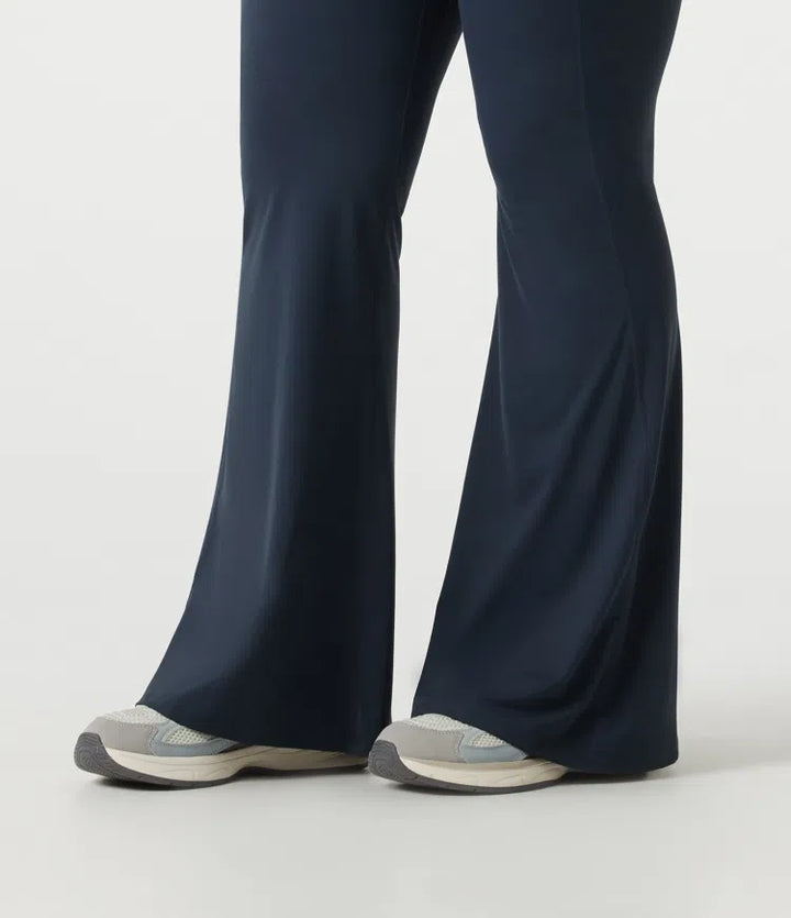Halara UltraSculpt Plus Size High Waisted Scrunch Butt Lifting Tummy Control Shaping Yoga Flare Leggings with Pockets