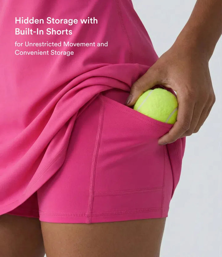SoftlyZero Plush Backless Active Dress-Easy Peezy Edition