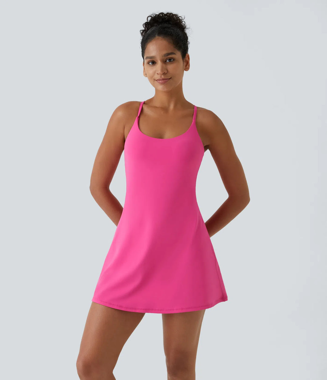 SoftlyZero Plush Backless Active Dress-Easy Peezy Edition