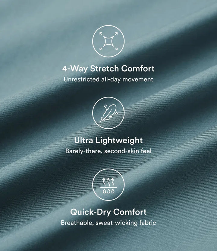 Breezeful Backless Side Invisible Zipper Pocket Wide Leg Quick Dry Resort Slip Jumpsuit
