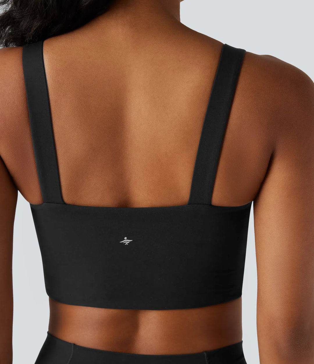 Halara UltraSculpt Light Support Molded Cups Push-Up Yoga Sports Bra