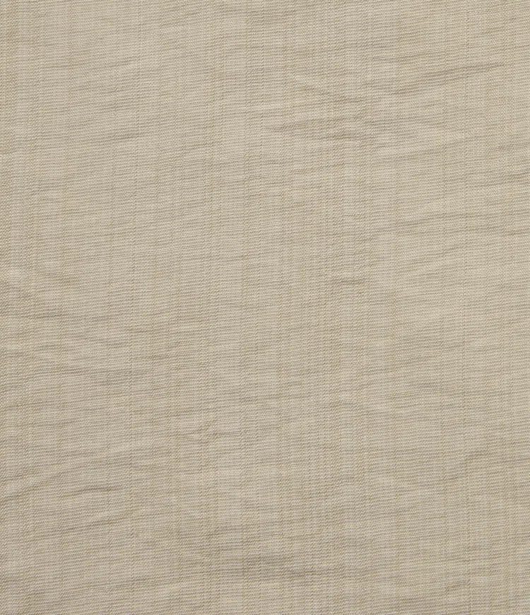 V Neck Short Sleeve Linen-Feel Work Shirt