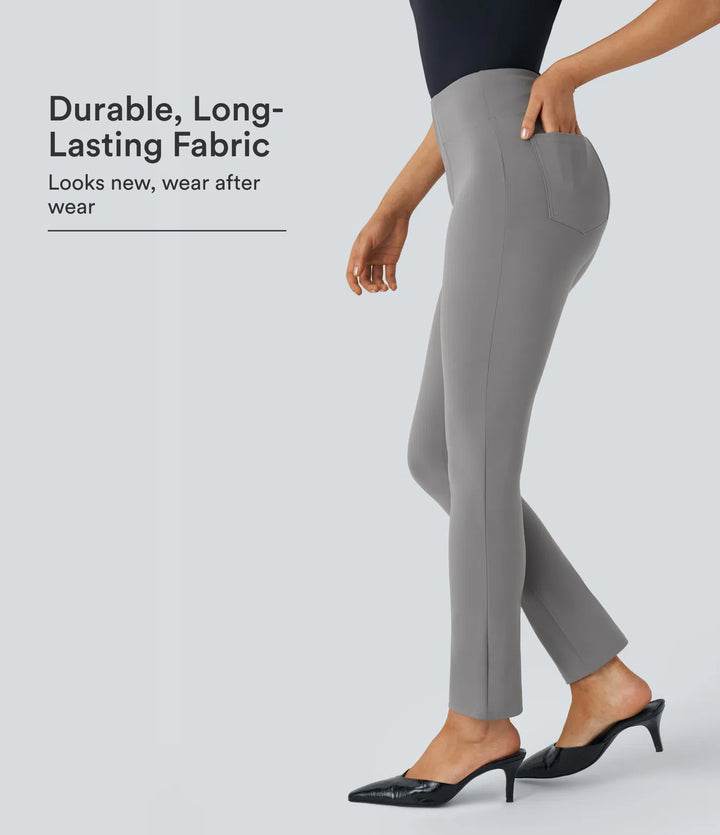 Halara Flex High Waisted Pocket Tapered Work Pants