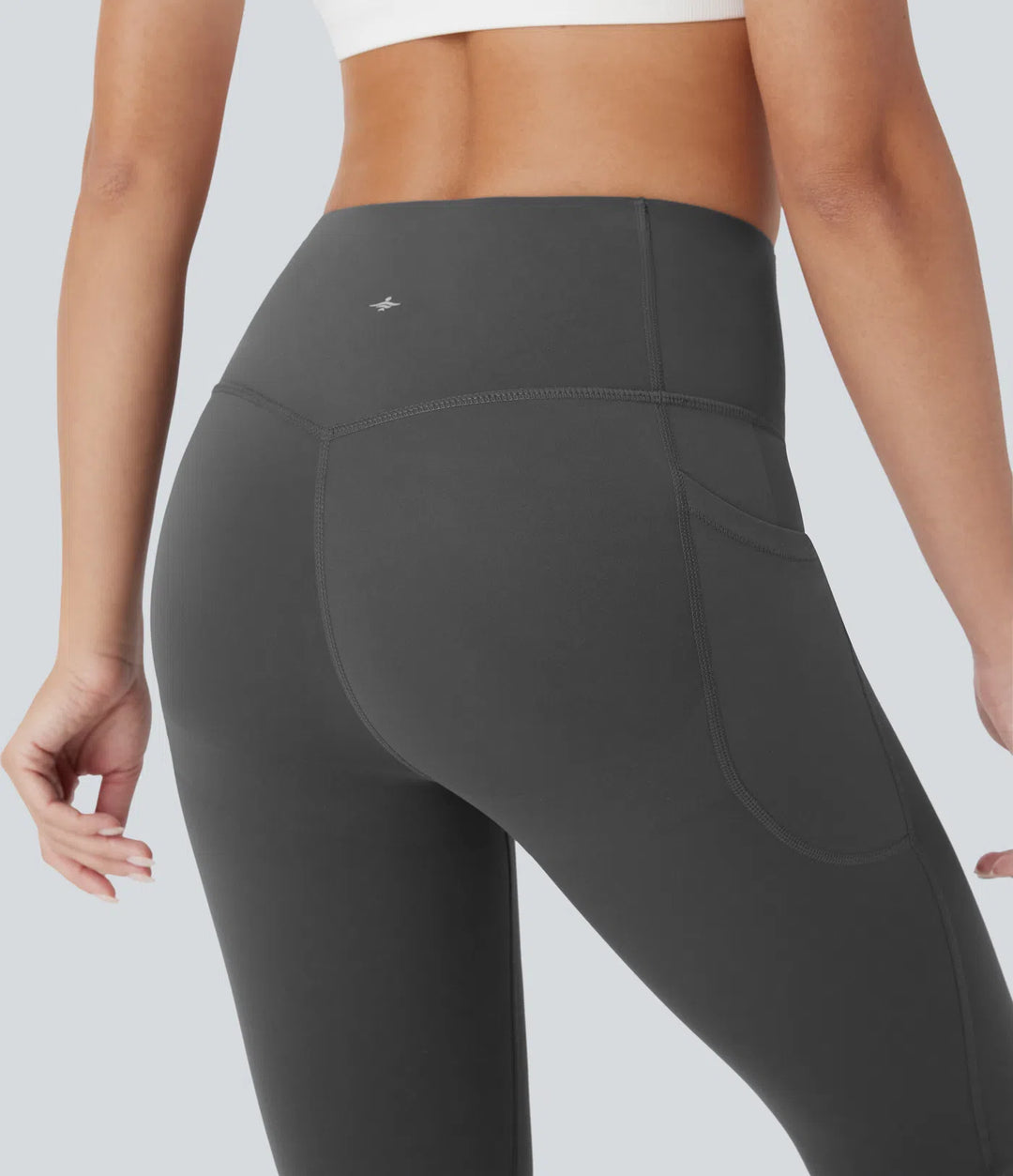 Halara UltraSculpt High Waisted Butt Lifting Tummy Control Pocket Shaping Capri Training Leggings