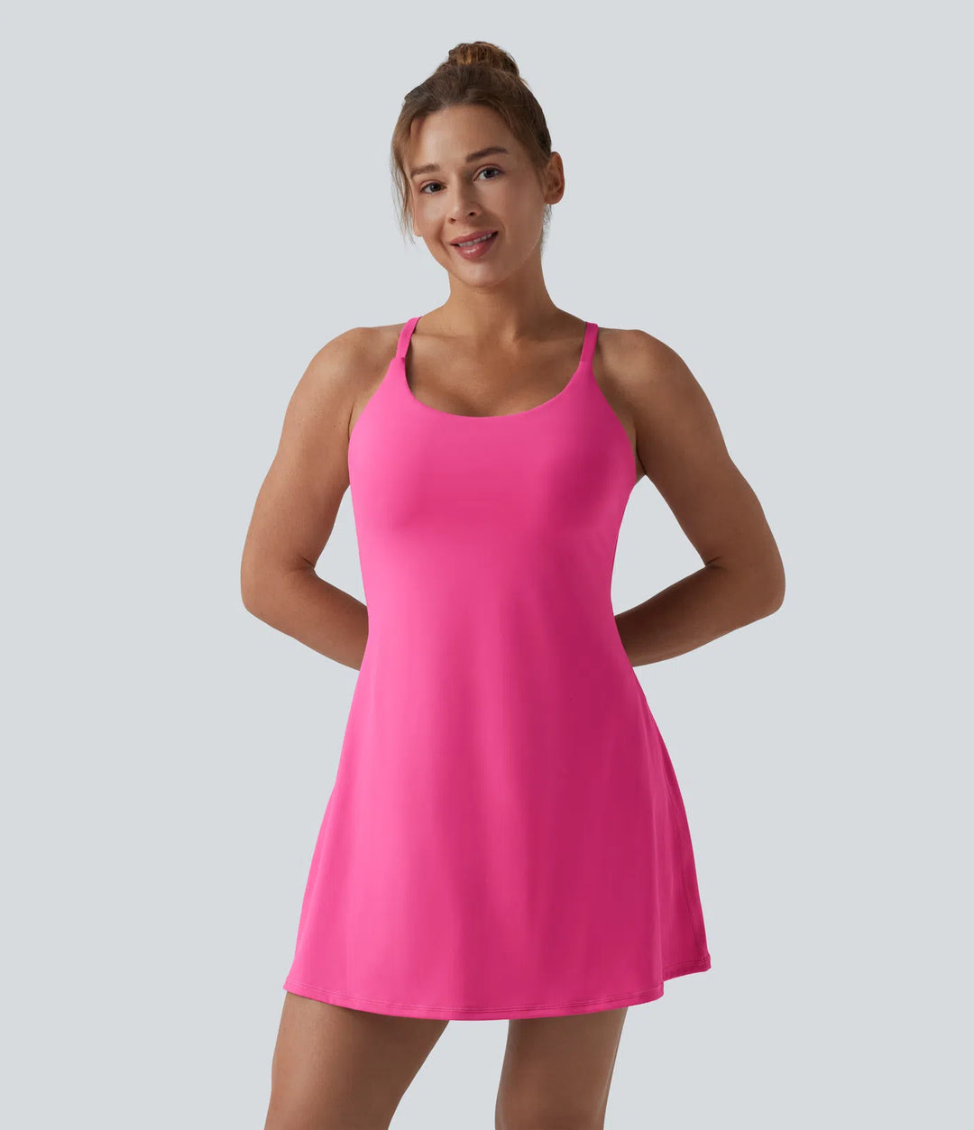 Softlyzero Plush Backless Active Dress-Easy Peezy Edition DD-F