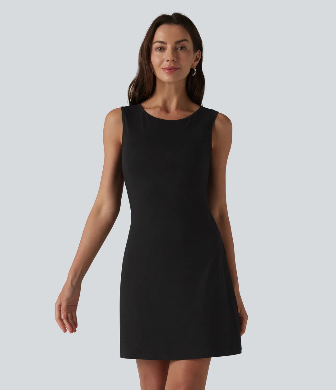 Round Neck Flounce Sleeve 2-piece Lace Party Dress