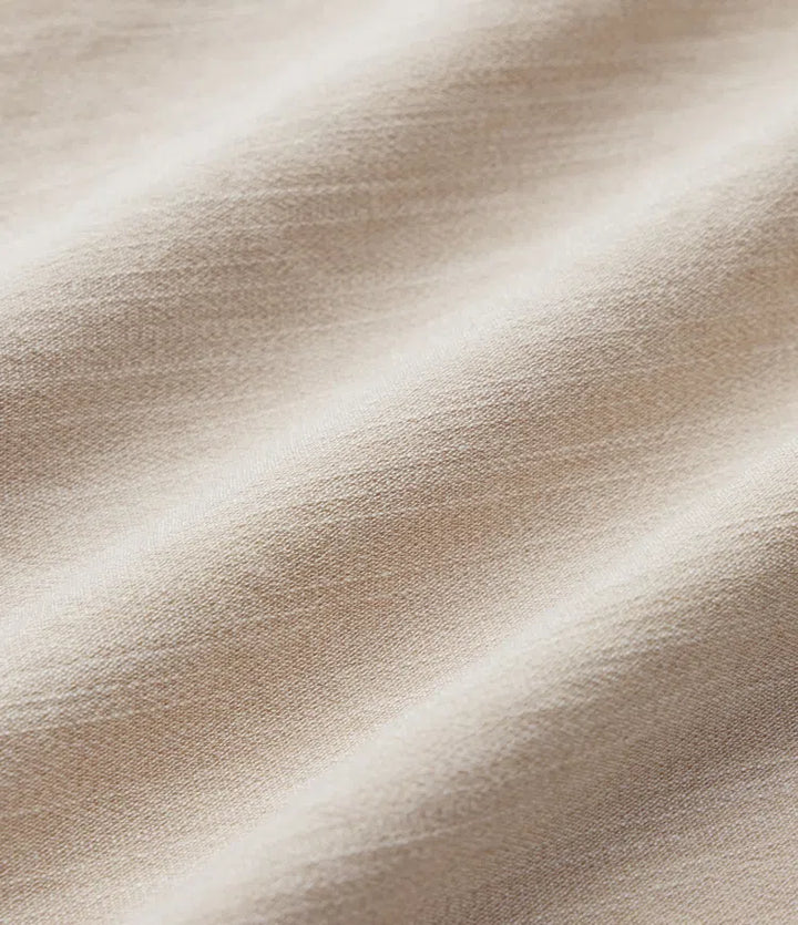 High Waisted Straight Leg Casual Linen-Feel Pants with Pockets
