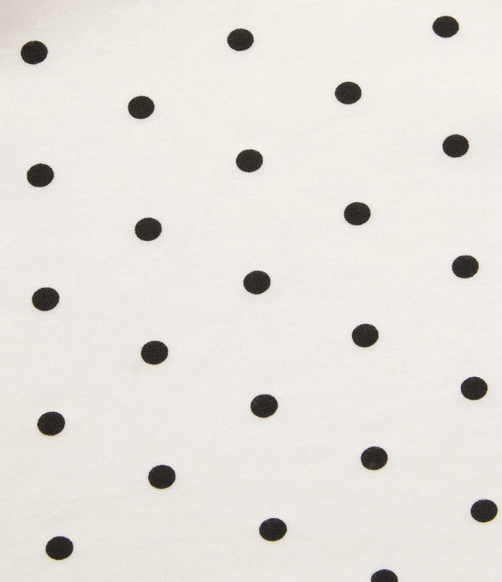 Boat Neck Sleeveless Ruched Polka Dot Casual Mini Dress