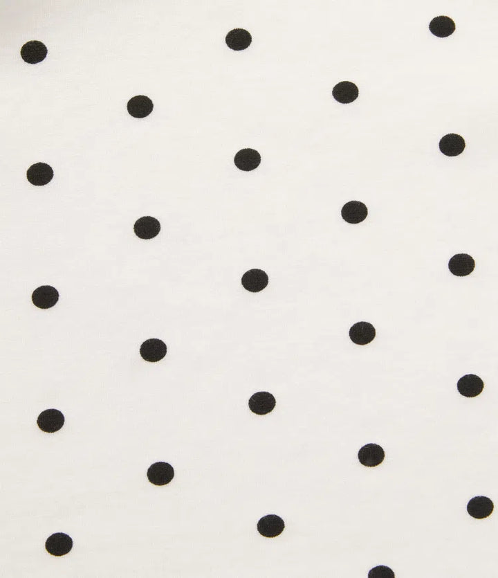 Boat Neck Sleeveless Ruched Polka Dot Casual Mini Dress