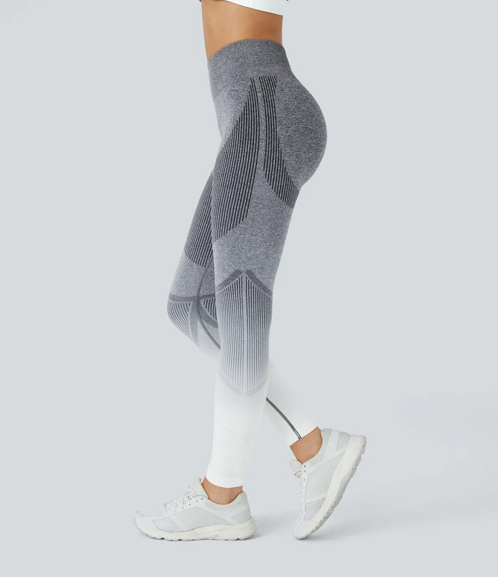 OneForm Seamless Flow High Waisted Gradient Running Leggings