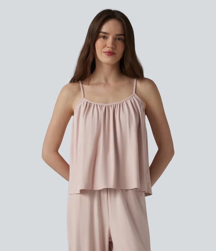 Draped Lounge Tank Top