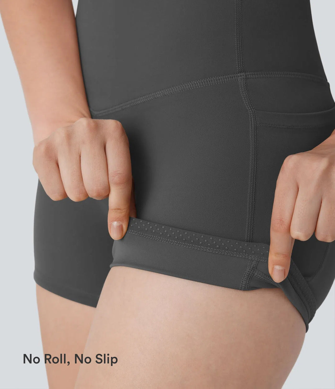 Halara UltraSculpt High Waisted Tummy Control Pocket Shaping Training Biker Shorts 3&