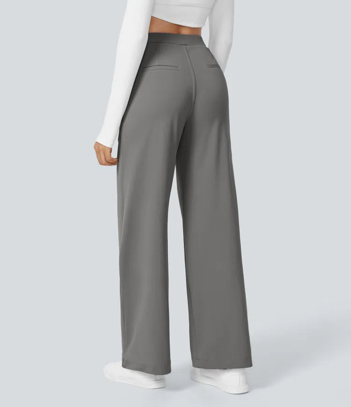 Halara Flex DayStretch High Waisted Pocket Straight Leg Work Pants